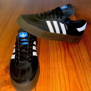 Adidas samba platform sneakers
